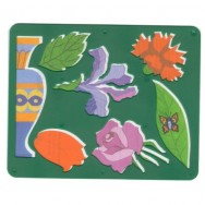Трафарет для рисования Луч 10С567-08 "Цветы садовые" 205х165 мм