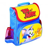 Ранец школьный 14 " Cool for School TJ02812 "Tom and Jerry" каркасный 350х285х155