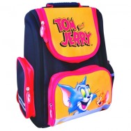 Ранец школьный 15 " Cool for School TJ02814 "Tom and Jerry" каркасный 380х270х150