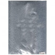 Обложка для тетрадей и журналов 180мкм VGR BC110/G прозрачная с блестками, 440х305мм