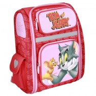 Ранец школьный 14,5" Cool for School TJ02807 "Tom and Jerry" каркасный, 370х300х120