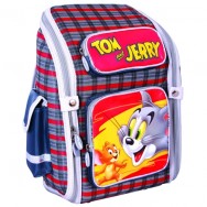 Ранец школьный 14,5" Cool for School TJ02804 "Tom and Jerry" каркасный, 370х270х140
