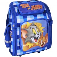 Ранец школьный 14,5" Cool for School TJ02805 "Tom and Jerry" каркасный, 370х270х140