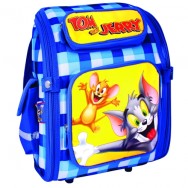 Ранец школьный 14,5" Cool for School TJ02806 "Tom and Jerry" каркасный, 370х270х140