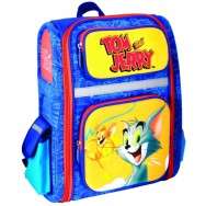 Ранец школьный 14,5" Cool for School TJ02810 "Tom and Jerry" каркасный, 370х300х120