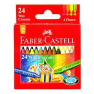 Мелки восковые Faber-Castell 120057 "Клоун" 24 цвета