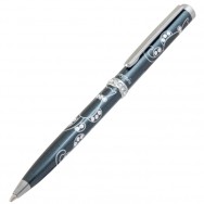 Ручка шариковая Langres "Catch Me" 401019-01 черная, корпус черный с кристаллами, 0,7мм