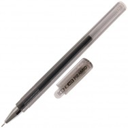 Ручка гелевая Economix 11913-01 Piramid черная, металлический наконечник, 0,5мм