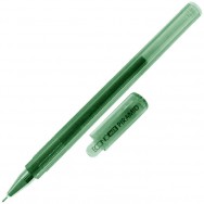 Ручка гелевая Economix 11913-04 Piramid зеленая, металлический наконечник, 0,5мм