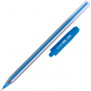 Ручка шариковая Economix E10196-02 LINE синяя, масляная, 0,7мм