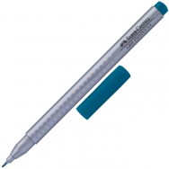 Ручка линер Faber Castell 151653 "Grip Fine Pen" кобальт бирюзовый, 0,4мм