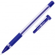 Ручка шариковая Optima 15644-02 "OIL MAX" синяя, масляная, рез.грип, 0,7мм