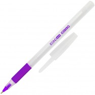 Ручка шариковая Economix E10197-12 ICEBERG фиолетовая, масляная, 0,7мм