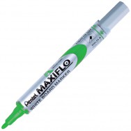 Маркер для досок Pentel MAXIFLO MWL5S-D зеленый, 1,1-2,2мм, с подкачкой чернил