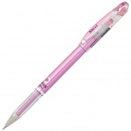 Ручка гелевая Pentel Slicci Metallic "BG 208МР-Х" розовый металлик, 0,8мм
