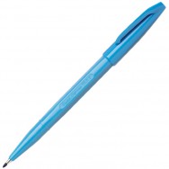 Ручка капиллярная Pentel SIGN PEN® S520-S голубая, 2.0мм