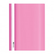 Скоросшиватель пластиковый Economix A4 31511-09 розовый, глянцевый