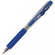 Ручка гелевая Pentel "K437-C" автоматическая, синяя, 0,7мм
