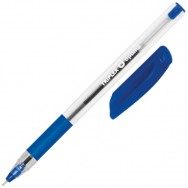 Ручка шариковая Optima 15671-02 "TRIPLEX GRIP" синяя, масляная, рез.грип, трехгранный корпус, 0,7мм