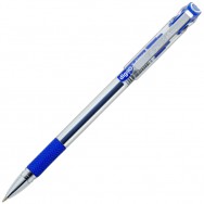 Ручка шариковая Digno S KLASS TROPC синяя, масляная, резиновый грип, 0,7мм