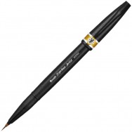 Ручка-кисточка Pentel BRUSH SIGN PEN ARTIST® SESF30C-YХ охра желтая
