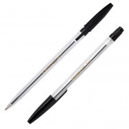 Ручка шариковая BuroMax CLASSIC 8117-02 черная, 0,7мм