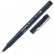 Ручка линер Schneider PICTUS черная, черный корпус, 0,1мм, S197101