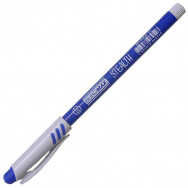 Ручка шариковая BuroMax 8302-01 "Пиши-Стирай" STEALTH, синяя, 0,7мм