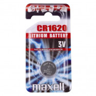 Батарейка MAXELL CR1620 3В, литиевая ,1штука