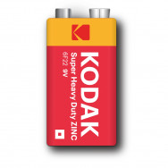 Батарейка Kodak 6F22 / КРОНА 9В, EXTRA HEAVY DUTY 1шт /10