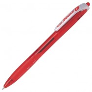 Ручка шариковая Pilot BPRG-10R-F-R "REX Grip" автоматическая, красная, 0,7мм