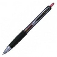 Ручка гелевая Uni-ball UMN-207-5-R "Micro Signo" автоматическая, красная, 0,5мм