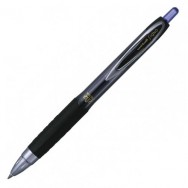 Ручка гелевая Uni-ball UMN-207-5-L"Micro Signo" автоматическая, синяя, 0,5мм