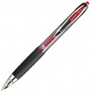 Ручка гелевая Uni-ball UMN-207-7-R "Signo" автоматическая, красная, 0,7мм
