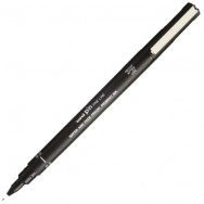 Ручка линер Uni PiN 02-200 черная, 0,20мм