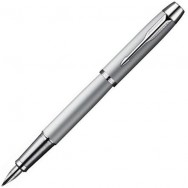 Ручка перьевая Parker IM Silver CT FP F серебристый корпус с хромированными  деталями, перо - нержавеющая сталь