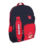 Рюкзак школьный 17 " CFS AB03814 "Angry Birds" черный/ красный, 435х300х110