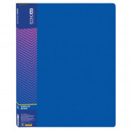 Папка на  30 файлов Economix 30603-02 синяя, пластик 600мкм