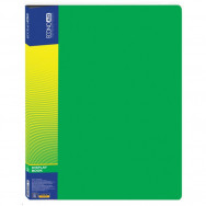 Папка на  30 файлов Economix 30603-04 зеленая, пластик 600мкм