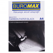 Бумага копировальная BuroMax  А4 100л. черная.2701