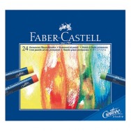 Пастель масляная 24 цв. Faber-Castell 127024 Creative Studio в картонной коробке