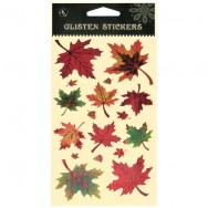 Наклейки  Stickers SCKAACQ006AB "Осенние листья" плоские, 95х175мм