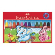 Пастель масляная 12 цв. Faber-Castell 125312 в картонной коробке