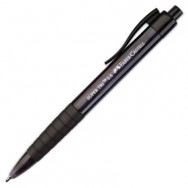 Ручка шариковая Faber Castell SUPER TRI 246099 автоматическая, черная, 0,5мм
