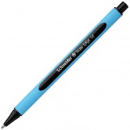 Ручка шариковая Schneider Slider Edge M Black черная, трехгранный прорезиненный корпус, 1,0мм, S152101