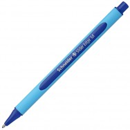 Ручка шариковая Schneider Slider Edge M Blue синяя, трехгранный прорезиненный корпус, 1,0мм, S152103