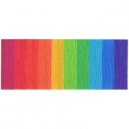 Бумага Бумага цветная гофрированная Interdruk 200х50 "Spectrum" ассорти 10 цветов