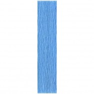 Бумага цветная гофрированная Interdruk 200х50 №18 светло-голубая