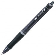 Ручка шариковая Pilot BPAB-15F-B "Acroball" автоматическая, черная, 0,7мм