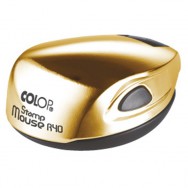 Оснастка для кругл.печ. Colop Stamp Mouse R40 Gold Ф40 мм, карманная, пластиковая